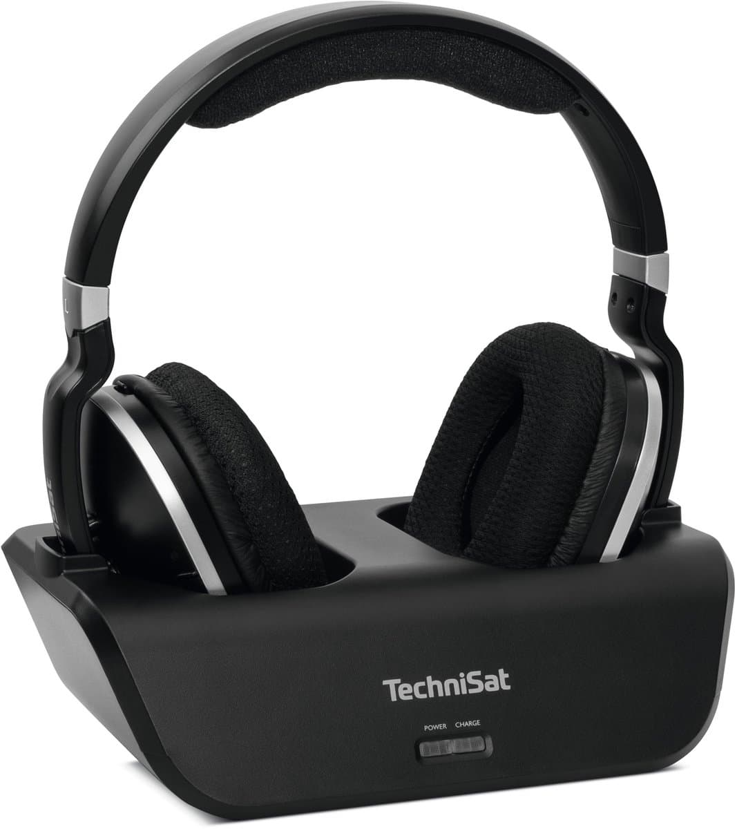 Technisat Stereoman 2 - 2,4GHz draadloze hoofdtelefoon - zwart — afbeelding 1