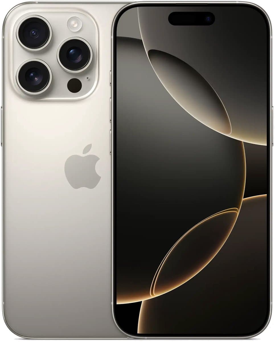 Apple iPhone 16 Pro - 512GB - Natural Titanium — afbeelding 1