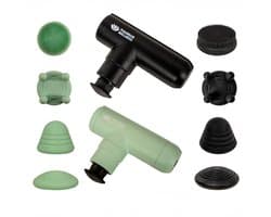 Taurus Wellness Mini Massageapparaat Zwart – Compacte Massage Gun met 4 Trillingsniveaus – Draadloos en Oplaadbaar – Spierherstel & Ontspanning