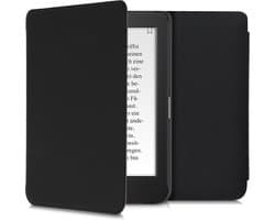 kwmobile e-reader hoesje geschikt voor Tolino Page 2 hoes - E reader flip case met magnetische sluiting - Ereader cover in zwart