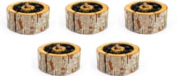 5 Stuks BBQ aansteker - Firestarter maat XL 24x24cm - Ecologische wegwerp barbecue / Milieuvriendelijke wegwerp bbq - eenmalig gebruik — thumbnail 1