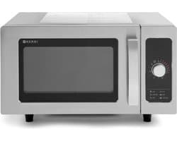 HENDI Magnetron – 1000W – 25L – roestvrij staal – keramische bodem – 6 programma's