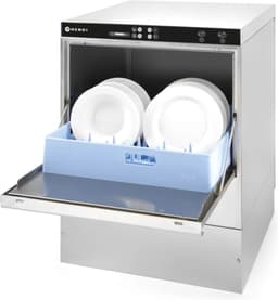 HENDI Vaatwasser – elektronische bediening – dubbelwandige deur – 645x576x837 mm – 400V/6600W — thumbnail 4