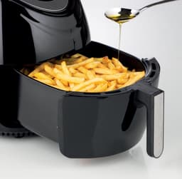 Ariete 4618/00 Airfryer XXL - hetelucht friteuse- 5.5 Liter - 1800 Watt - 7 Programma's - Zwart — thumbnail 5