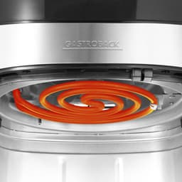 Gastroback Design Air Pro Enkel 3,7 l Vrijstaand 1300 W Heteluchtfriteuse Zwart, Roestvrijstaal — thumbnail 2