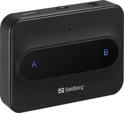 Sandberg 450-13 draadloze audiozender 3,5 mm 10 m Zwart — thumbnail 1