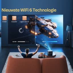 Toptro X7 Projector 4K - Mini Beamer - Mini Projector - Top Kwaliteit - Wifi - Bluetooth - 25000 Lumen — thumbnail 2