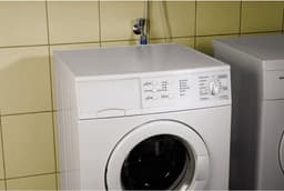 Tussenset wasmachine droger 60 x 60 cm wit met opvangbak Wasmachine rek — thumbnail 3