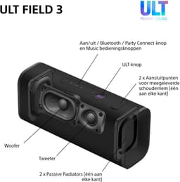 Sony ULT FIELD 3 - Bluetooth Speaker - Wit — thumbnail 11