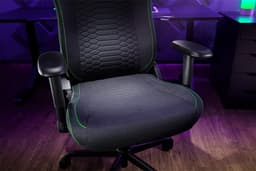 Razer Iskur V2 X - Gaming Stoel - Rughoek 152° - Verstelbaar - Rugsteun - Ergonomisch - Zwart Fabric — thumbnail 4