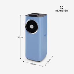 Klarstein mobiele airconditioner met luchtafvoerslang, 5-in-1 airconditioner, ventilator, luchtontvochtiger, luchtreiniger & nachtmodus, app-bediening, kleine & draagbare airconditioner voor thuis & op kantoor, 12000 BTU,4 kW voor 56 m² 50 dB — thumbnail 18