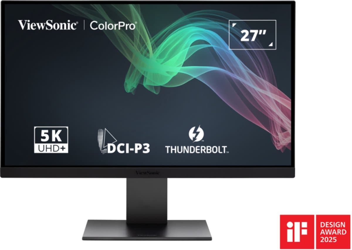 Viewsonic VP2788-5K computer monitor 68,6 cm (27") 5120 x 2880 Pixels 5K Ultra HD LED Zwart — afbeelding 1