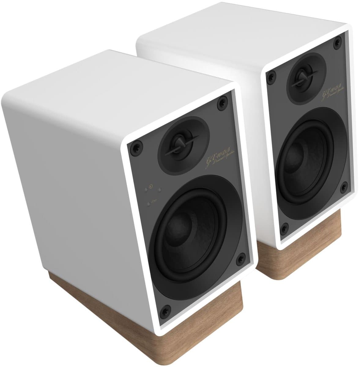 Onkyo GX-10DB wit actieve luidsprekerset USB-C,Bluetooth,Phono,AUX,Optical,Sub Out — afbeelding 1