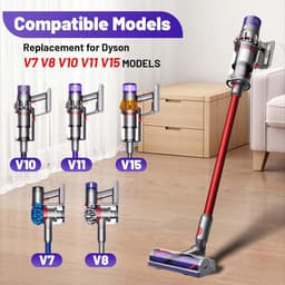 Klitvrij mondstuk met antiklitborstelkop Geschikt voor Dyson V7, V8, V10, V11, V15, SV10, SV11, SV12, SV14 stofzuigers — thumbnail 3
