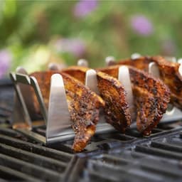 Multifunctionele grill - RVS grillrooster - Perfect voor vlees - Airfryer accessoire - Maximaal grillplezier en een echt krokante korst — thumbnail 4