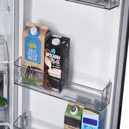 Inventum SKV0180B No Frost energiezuinige Amerikaanse koelkast - 532 liter - Digitaal display - Superkoelen - Supervriezen - Deuralarm - 2 deuren - Zwart — thumbnail 6