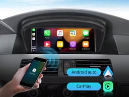 Autoradio met Carplay en Android auto | Geschikt voor Bmw 3, 5 en 6 serie E60 E61 E63 E64 E90 E91 E92 E93 2003-2012 | Radio scherm met Navigatie | 2003 2004 2005 2006 2007 2008 2009 2010 2011 2012 | CIC M5 — thumbnail 5