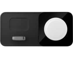 Nomad Base One Max 3:1 - with MagSafe Qi2 - Zwart