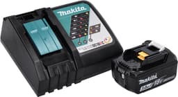 Makita DCL 181 FRF1W Snoerloze stofzuiger 18 V Wit + 1x oplaadbare accu 3.0 Ah + lader — thumbnail 4