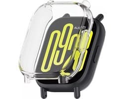 Strap-it Zacht TPU bescherm hoesje - case geschikt voor Redmi Watch 5 Active (transparant)