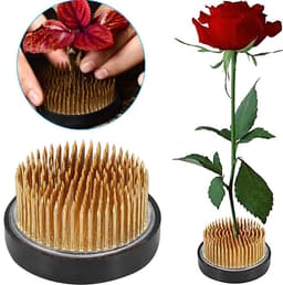 Bloemen Arranger Round Bloemstuk Tool met rubberen beschermende ringen voor high-end clubs tuinen hotels — thumbnail 3