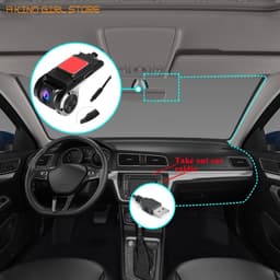 MazrekuHome® - Wifi Dash Cam Dvr Dash - 1080P Camera 1920*1080 - Wifi Bluetooth Verbinding Android - Auto Rijden Recorder - Nacht Versie Recorders — thumbnail 5
