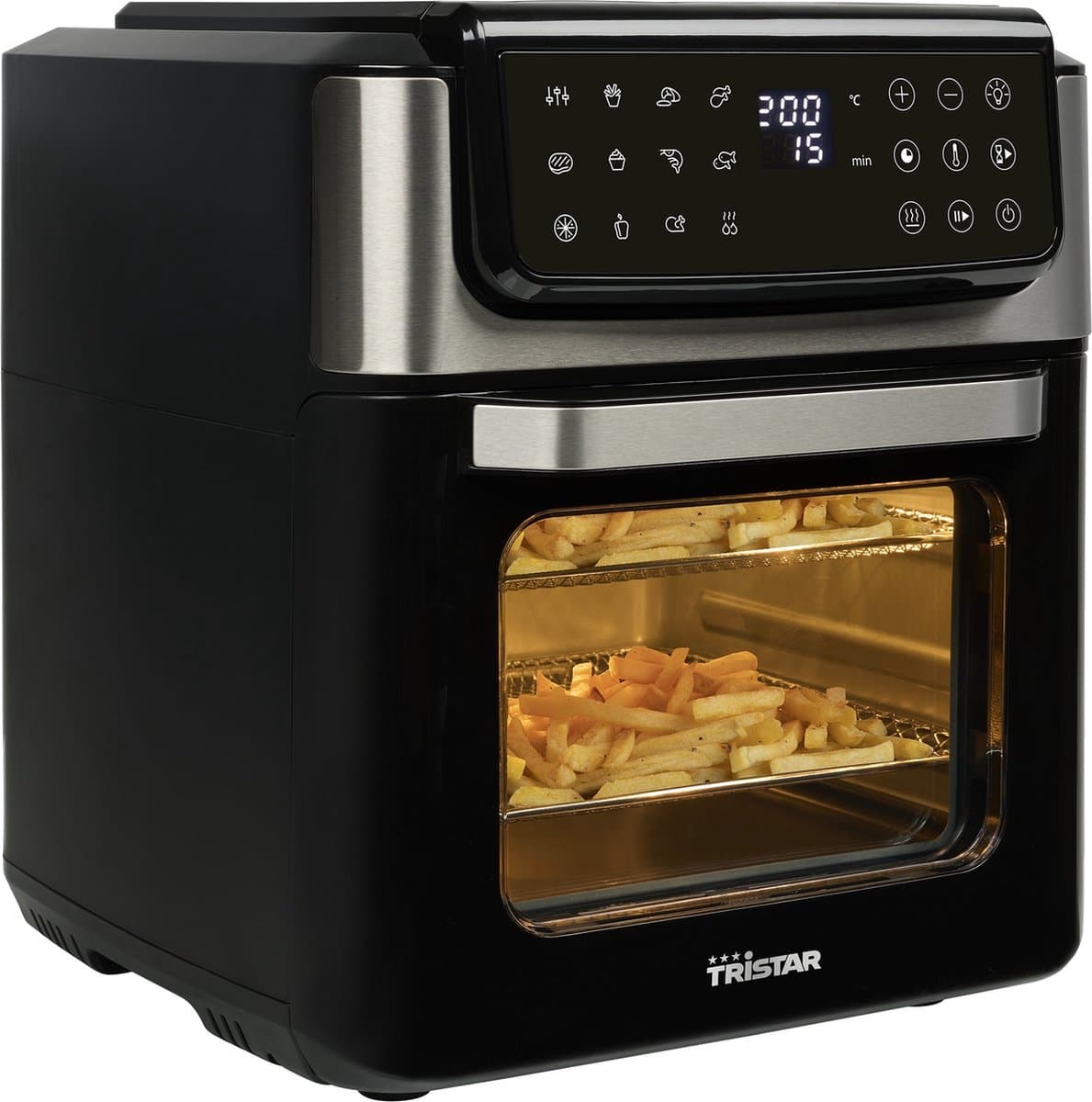Tristar FR-9068 - Airfryer Oven XXL - 12L - 13 Bakprogramma's - Zwart — afbeelding 1