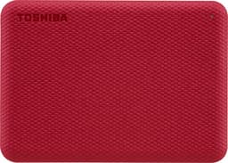 External Hard Drive Toshiba CANVIO ADVANCE Red 1 TB USB 3.2 Gen 1 — thumbnail 4