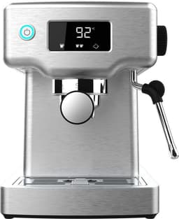 White-Label® Espressomachine - Koffiezetapparaat - Koffiemachines - Zilver — thumbnail 2