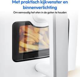 Dubbele Airfryer - Dubbele Mand - Dual Cook - Heteluchtfriteuse — thumbnail 5