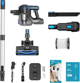 tofzuiger - 6-in-1 - Oplaadbare lichtgewicht - Steelstofzuiger - 2200mAh batterij - Roze - Voor huishoudelijke reiniging - Auto - Kantoor. — thumbnail 2