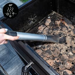 Zeegma Zonder PRO ASH - Stofzuiger voor as en puin - 1600 W - 20L - industriële stofzuiger - roestvrijstalen container - HEPA-filter - blaasfunctie 5 m snoer — thumbnail 5