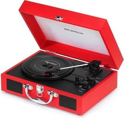Ricatech RTT21 Advanced Turntable Red — thumbnail 3