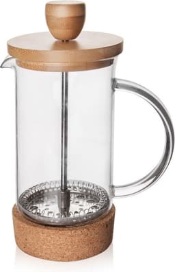 Cafetiere Glas 400 ml - French Press Koffiezetapparaat - Koffiemaker - Koffie - Koffiepot - Theepot — thumbnail 4