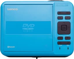 Lenco Beamer - Full HD 1080P - Projector met Bluetooth - LPJ-500BU Mini Beamer - Blauw — thumbnail 2