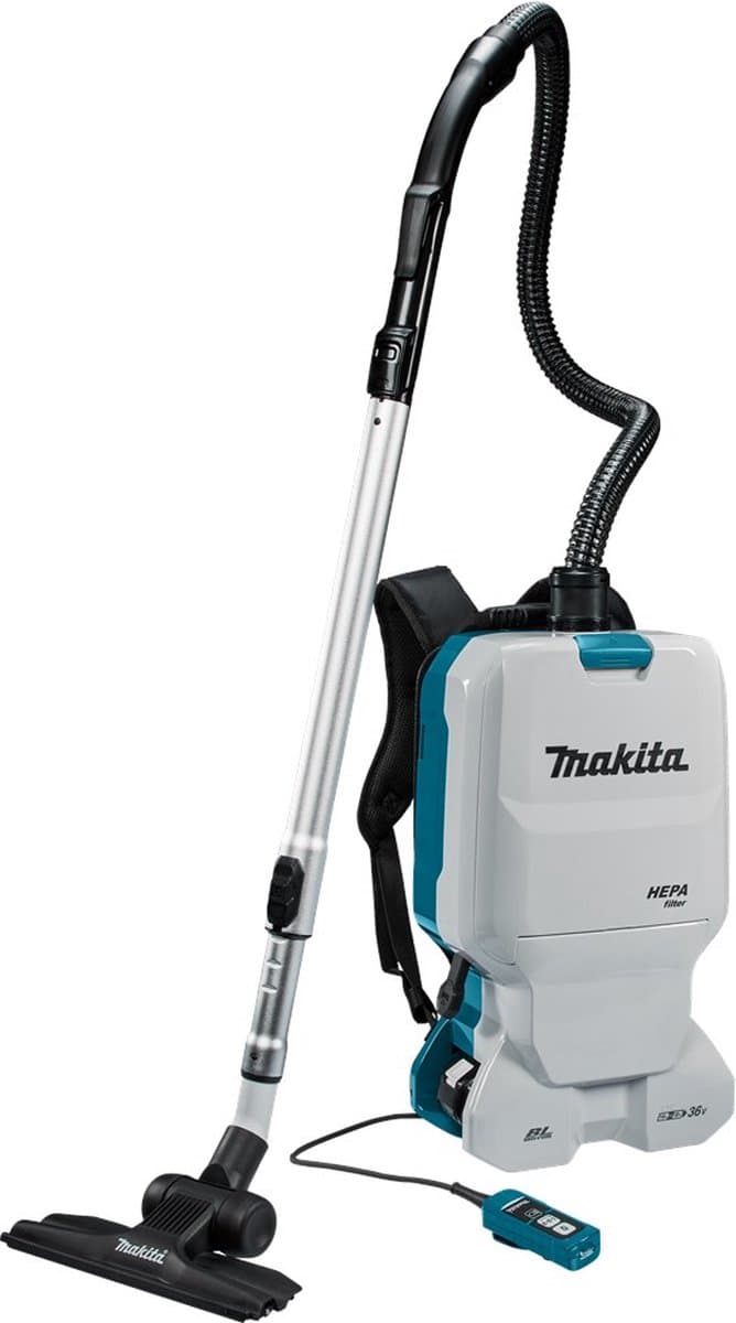 Makita DVC660PT2 Accu Rugstofzuiger voor Schoonmaak 2x18V 5.0Ah — afbeelding 1