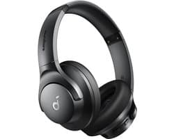 soundcore van Anker Q20i-hoofdtelefoon met hybride actieve ruisonderdrukking, bluetoothoordoppen, speelduur van 40 u, Hi-Res Audio, veel bas, appinstellingen, transparantiemodus, ideaal voor op reis — thumbnail 1