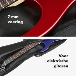 Gitaartas voor elektrische gitaar - 7 mm voering - electric guitar bag — thumbnail 3