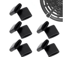 Rubber Bumpers voor Air Fryers - Antikras Beschermende Matten