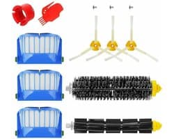 Vervangende Rollen, Filters & Borstels Kit Geschikt voor iRobot Roomba 600 Series (671, 692, 694, 697, 698, 650, 651, 660, 690)