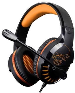 Spirit of Gamer Headset – Kinder Koptelefoon - Koptelefoon - Microfoon – Geschikt Voor Headset Nintendo Switch/PS5/PS4/Xbox Series X/S/Xbox One/Pc – Ruisonderdrukkende Microfoon – Verstelbare hoofdband – Helder geluid – Zwart/Oranje — thumbnail 9