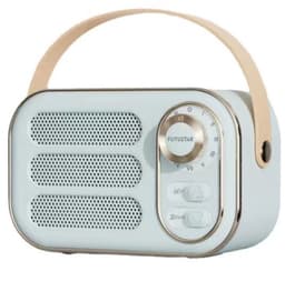 JeiibrZui Retro Bluetooth-Luidspreker - Vintage Draagbare Speaker - Multifunctionele Vintage Luidspreker - 1 Stuk - Blauw — thumbnail 1