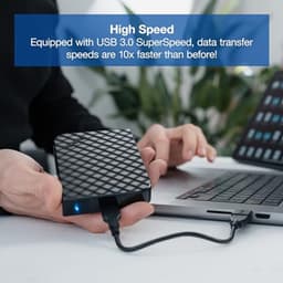 Externe harde schijf 1 TB USB 3.0 - Draagbare opslagoplossing — thumbnail 2