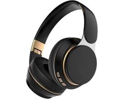 Bluetooth-hoofdtelefoon, Draadloze over Het Oor Bluetooth-hoofdtelefoon, Ruisonderdrukkende Stereo Diepe Bas Opvouwbare Intrekbare Draadloze Hoofdtelefoon over Het Oor voor Sport Reisuren Speeltijd Me