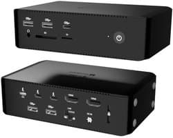 i-tec Thunderbolt5 Quattro Display Docking Station, 5x USB, 2.5 GLAN + Power Delivery 140W