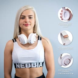 RFWR® Bluetooth Over-Ear Koptelefoon Draadloos met Microfoon en Draagtas - Rose Gold — thumbnail 2