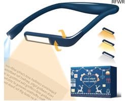 RFWR® Dimbare LED Hals Leeslamp met 3 Kleurmodi en Oplaadbare Batterij - Ideaal voor Lezen, Breien en Knutselen