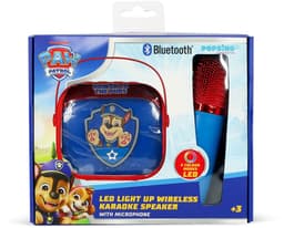 Paw Patrol - karaoke set voor kinderen - draadloze microfoon en speaker - met lichteffecten - stemvervorming — thumbnail 2