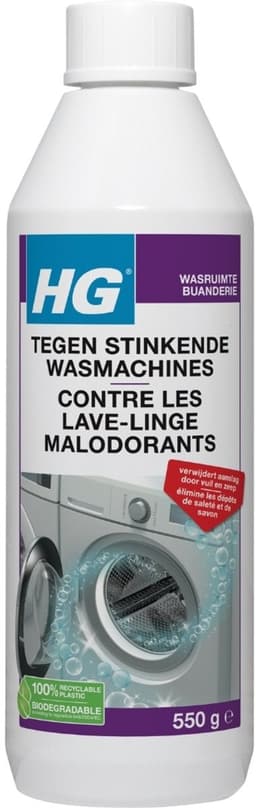2 x HG Tegen Stinkende Wasmachines 550 gr - Wasmachine Reiniger - Wasmachine Schoonmaken - Wasmachine Geur - Wasmachine Stinkt - Wasmachine Onderhoud — thumbnail 3