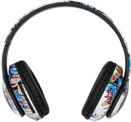MOZY® - Draadloze Koptelefoon - Wit Graffiti - Bluetooth - tot 10 Meter - Bedieningspaneel - Bellen - met Ingebouwde Microfoon - Hoofdtelefoon Kinderen - Verstelbaar — thumbnail 4